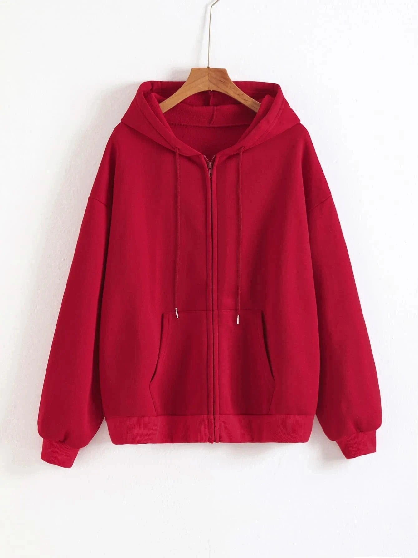 fleece zip up hoodie