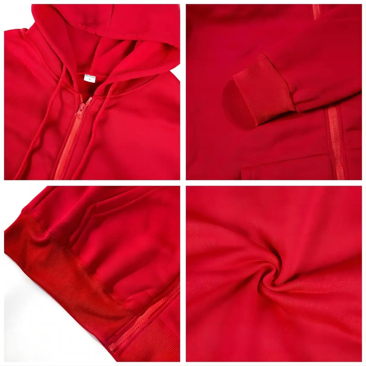 fleece zip up hoodie