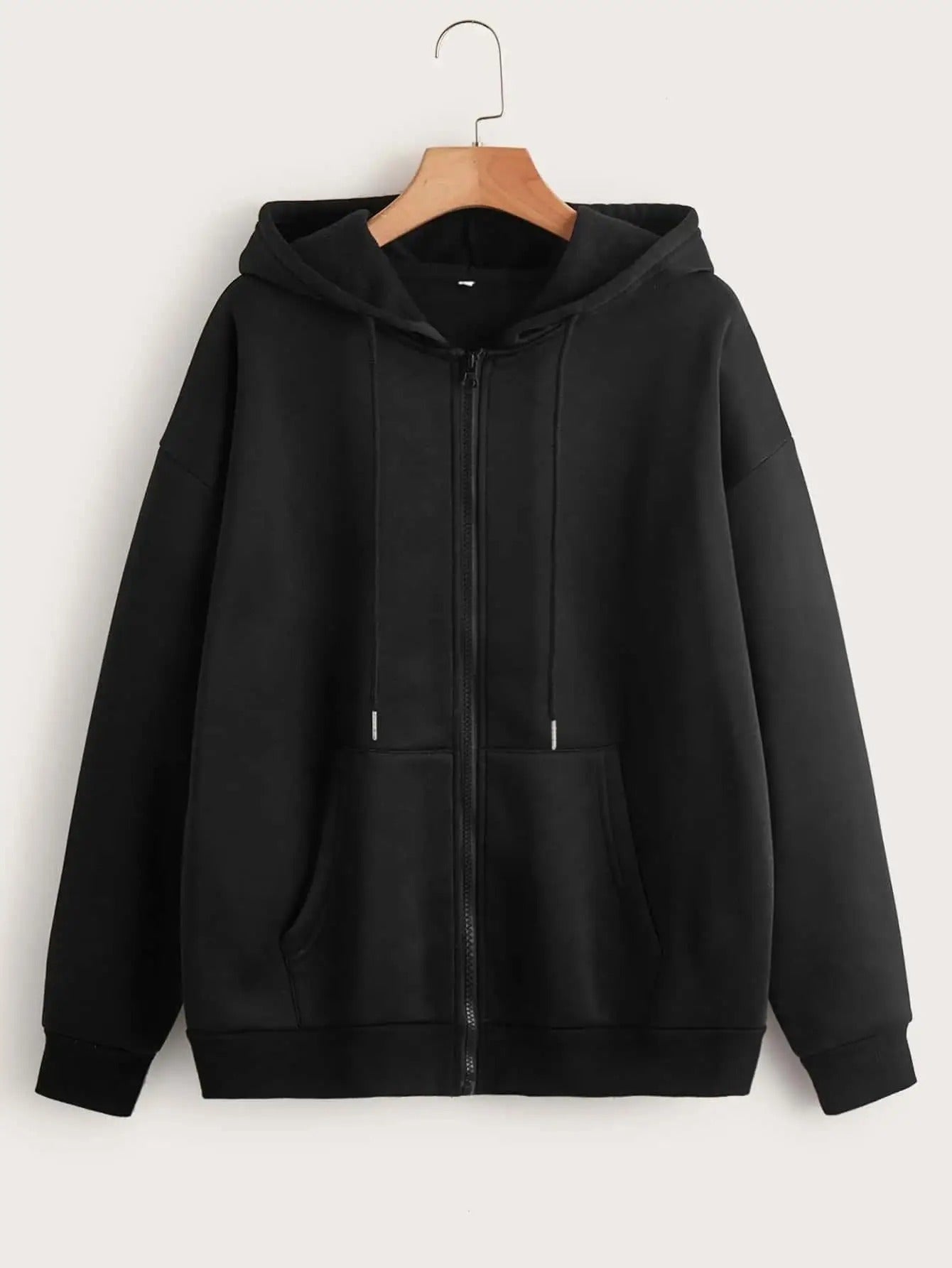 fleece zip up hoodie